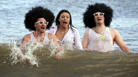 New Year's Day Dip