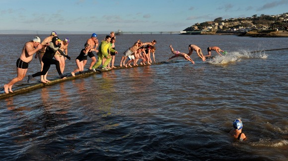 New Year's Day Dip