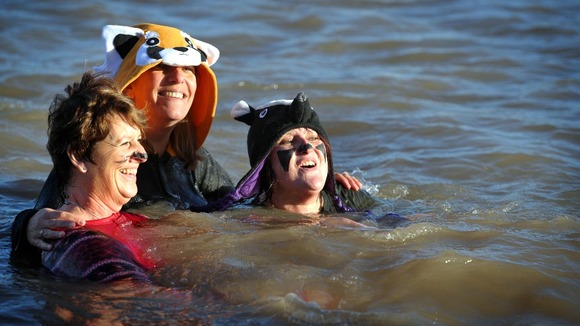 New Year's Day Dip