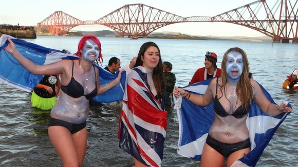 New Year's Day Dip