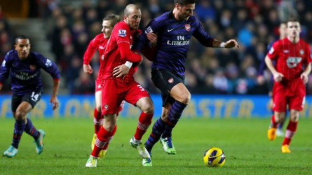 Southampton V Arsenal