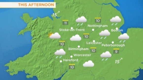 Afternoon forecast
