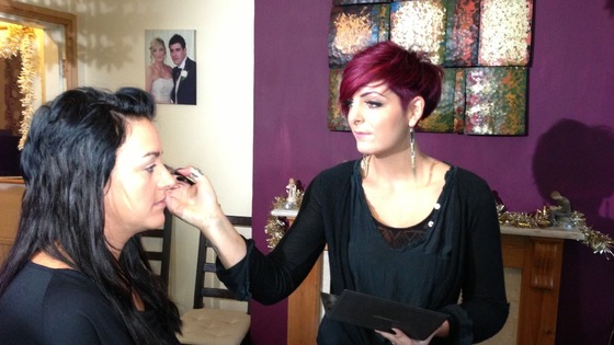 Emma now runs her own make-up business 