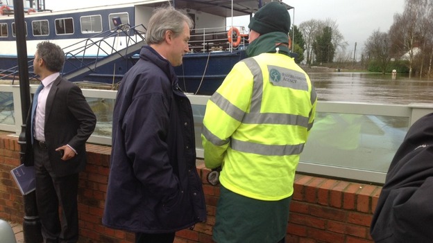 Owen Paterson in Upton upon Severn
