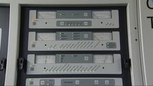 Technological equipment inside Crystal Palace transmitter