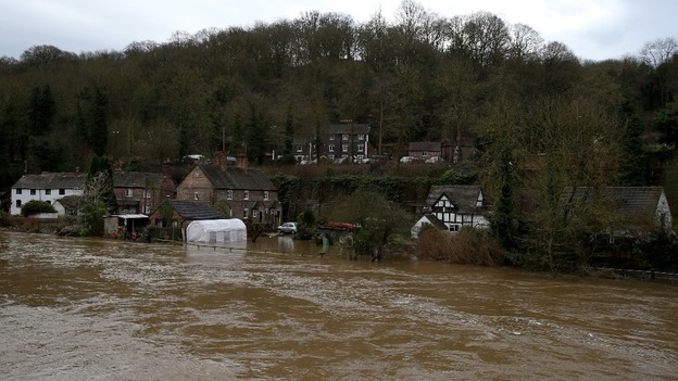 Flooding in Ironbridge
