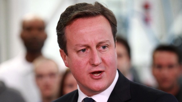 David Cameron's visiting the region to encourage more young people to turn business ideas into reality