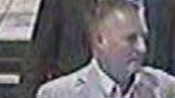 CCTV image of man linked to train assault