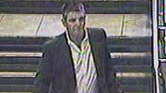 CCTV image of man linked to train assault