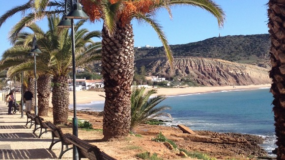 A beach somewhere in the sun