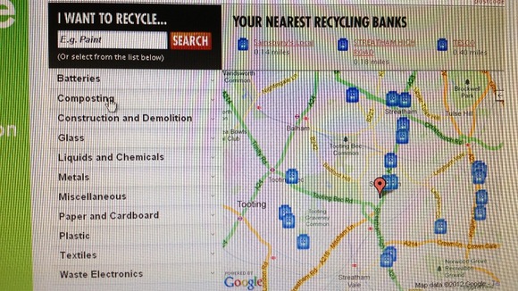 Go online to recycle Christmas trees.