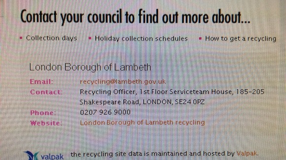 Go online to recycle Christmas trees.