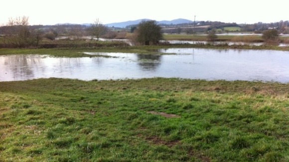 A few days later the flooding had died down