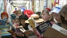 Children reading books