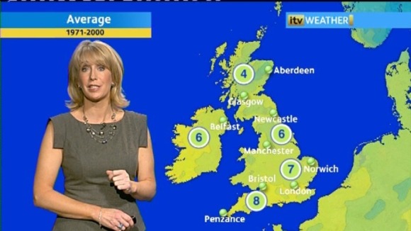average January temperatures.