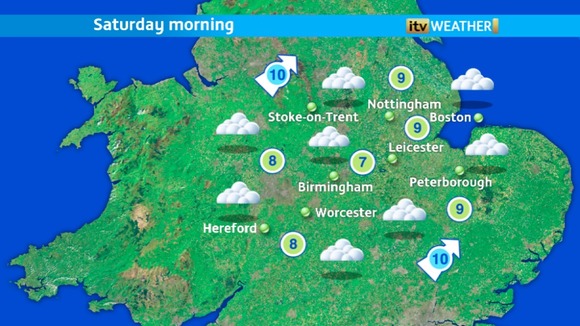 saturday morning weather