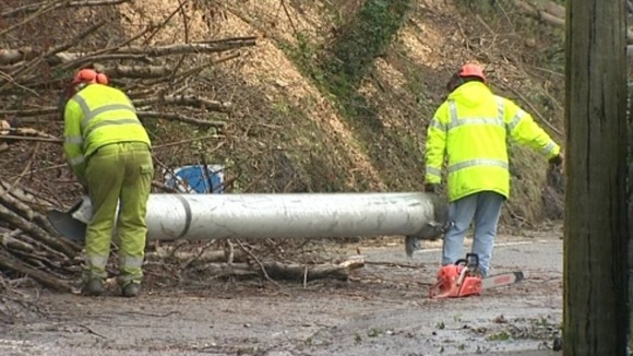 The landslide in Ystalyfera