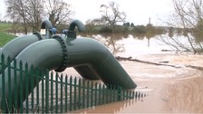 The failed pump outside the village of Kempsey in Worcestershire