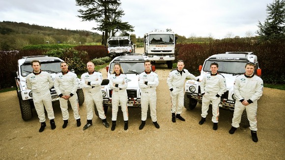 Race2Recovery crew members at a photocall in November
