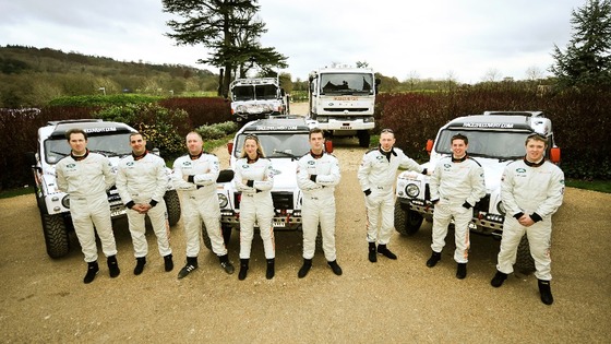 Race2Recovery crew members at a photocall in November