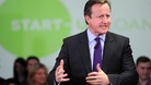 Prime Minister David Cameron talks to entrepreneurs last week.