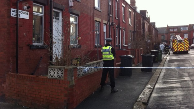 Scene of fatal house fire