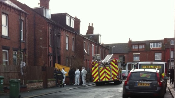 Investigators at scene
