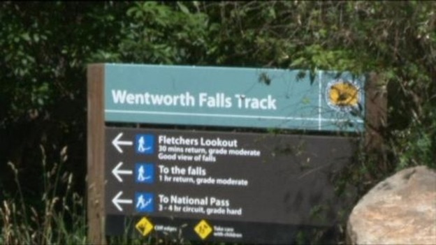 Wentworth Falls is a popular tourist destination in the Blue Mountains