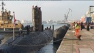 HMS Tireless in dock at Southampton