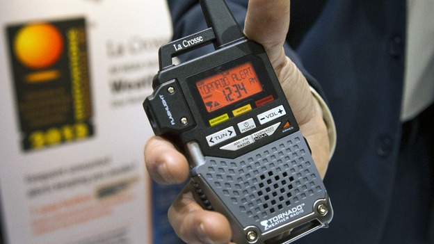A La Crosse tornado alert radio