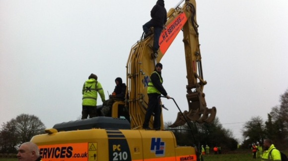 Hastings-Bexhill link road protesters
