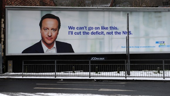 A Conservative Billboard advertisement for the 2010 general election