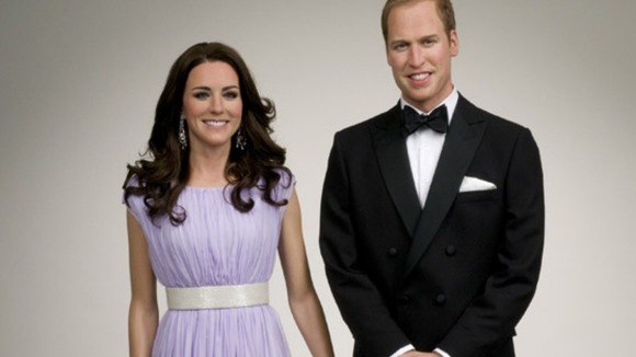 The Duke and Duchess of York in wax