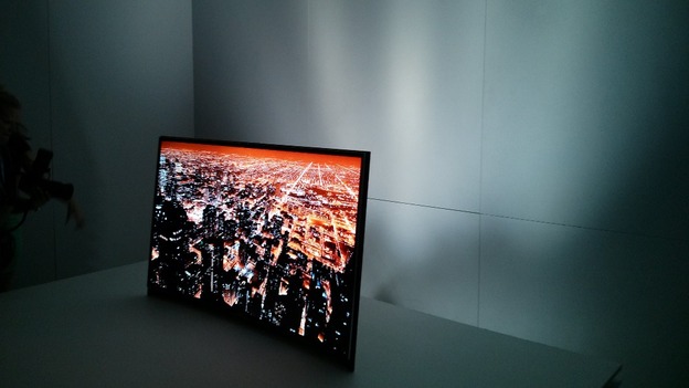 Samsung unveiled its intelligent TV at the Consumer Electronics Show in Las Vegas.