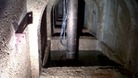 This level of the borehole would normally be completely underwater
