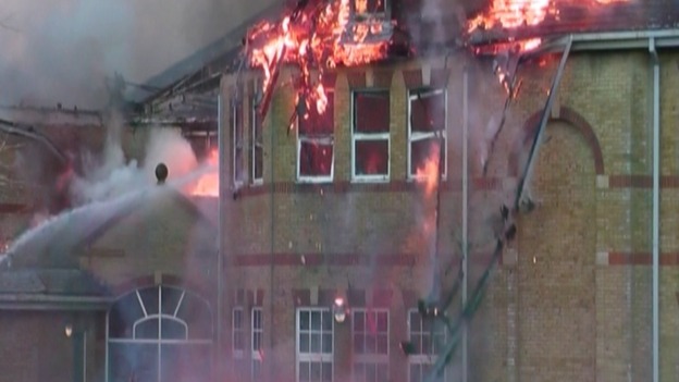 Lytchett Minster School fire