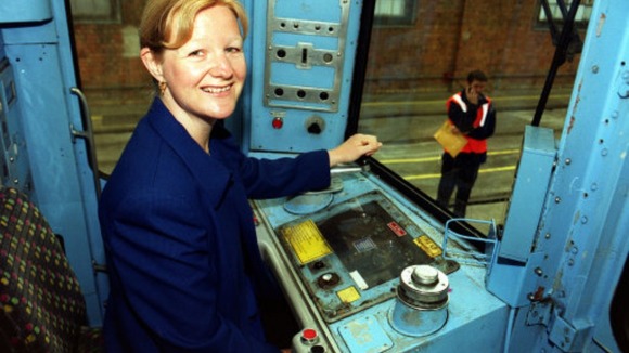 Jean Farrow (pictured in 2001) was one of the first directly recruited female tube drivers 