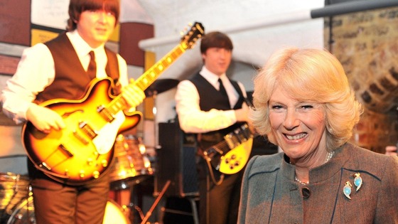 The Duchess meets the fake Fab Four