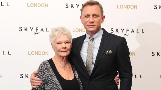 Could they be in for Bond's first Best Film Oscar? Daniel Craig and Judi Dench