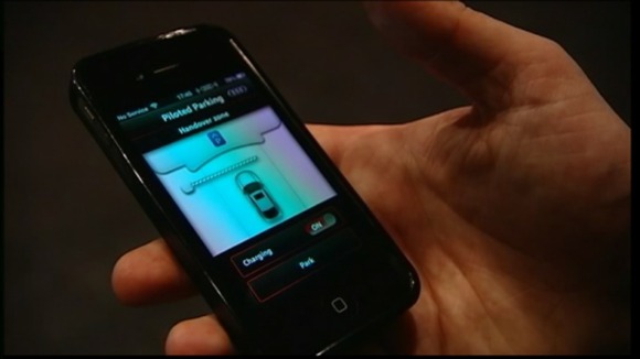 Could we soon be parking our cars using our mobile phones?