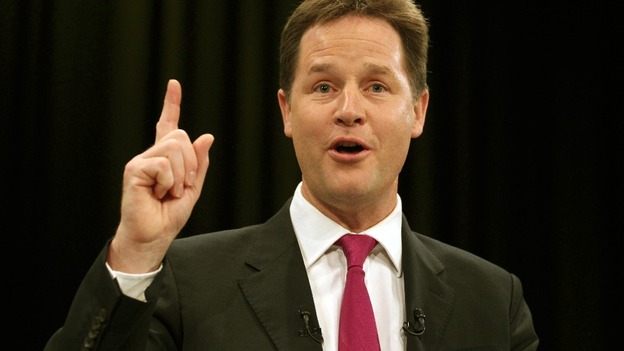 Nick Clegg pictured last year