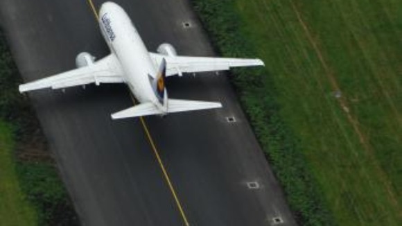 Birmingham Airport runway