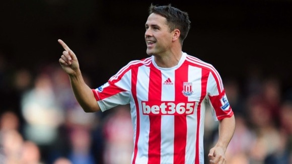 Michael Owen made his first start for Stoke against Crystal Palace in the FA Cup