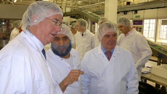 Michael Fallon MP at Cadbury