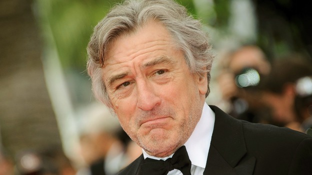 Robert De Niro arrives at the premiere of Pirates of the Caribbean 4 in 2011