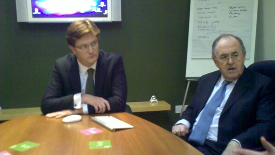 Danny Alexander and Sir Alan Beith