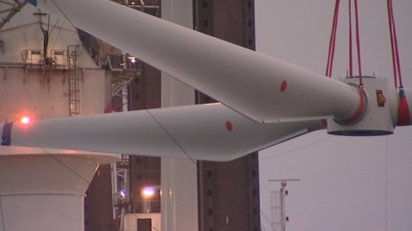 wind turbines