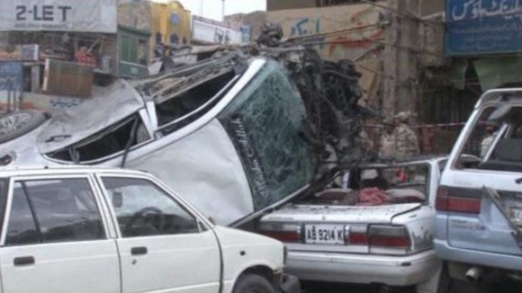 At least 69 were killed in two coordinated blasts in Quetta