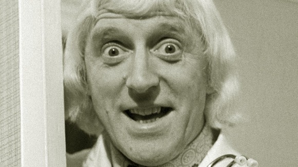 Jimmy Savile pictured in the 1970s