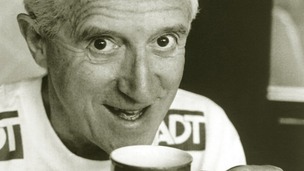 Jimmy Savile pictured in his Leeds home